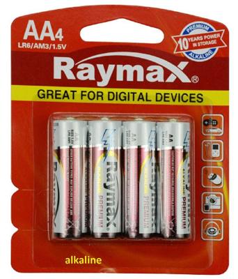 Raymax Batterij penlite alkaline lr6 aa x4st