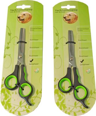 Hond efileerschaar enkel Vachtverzorging Gebr. de Boon - Gebr de boon
