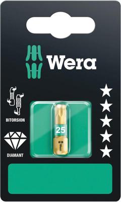 Wera 05134377001 867/1 BDC SB SiS TX-bit Aandrijving: 1/4 (6,3 mm) Uitvoering: TX TX 25 25 mm