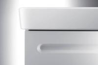 Wastafelonderkast Duravit No.1 Met 1 Deur Rechts 44x38.6x47.8cm Met Geïntegreerde Greep Mat Wit - thumbnail