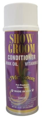 MR GROOM SHOW GROOM GLANSSPRAY MET MINK OLIE MR GROOM SHOW GROOM GLANSSPRAY MET MINK OLIE