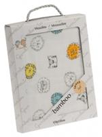 Gamberritos hydrofiel doek Leeuwen 120 x 120 cm katoen - thumbnail