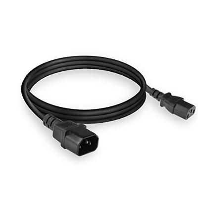 ACT AC3315 Stroomkabel C13 - C14 Zwart - 1,8 meter