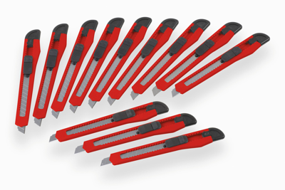 Werkzeyt Afbreekmessen Set 12-Delig - WU4250010