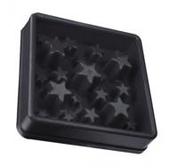 Eat Slow Live Longer Star Grijs S - thumbnail