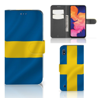 Samsung Galaxy A10 Bookstyle Case Zweden - thumbnail