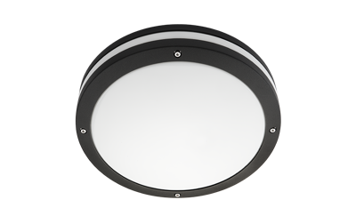 Evje mat zwart (ex-Discos) 2xE27 + sensor (D -> EVJE)