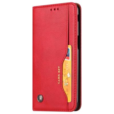 Knead huidtextuur horizontale Flip lederen case voor Galaxy J6 PLUS, met foto frame & houder & kaartsleuven & portemonnee (rood) Knead huidtextuur horizontale Flip lederen case voor Galaxy J6 PLUS, met foto frame & houder & kaartsleuven & portemonnee (rood)