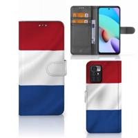 Xiaomi Redmi 10 | Bookstyle Case | Nederlandse Vlag - thumbnail