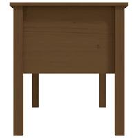 Salontafel 102x49x55 cm massief grenenhout honingbruin - thumbnail