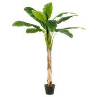 Emerald kunstboom in pot banaan 120 cm - thumbnail