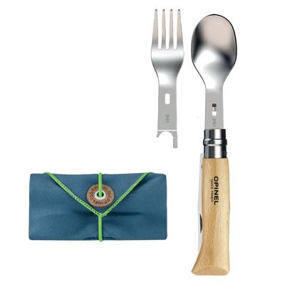 Opinel Picnic+ 4-delig Bestekset - thumbnail