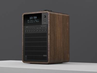 Revo: SuperSignal FM/DAB+ Radio met Bluetooth - Walnut/Black