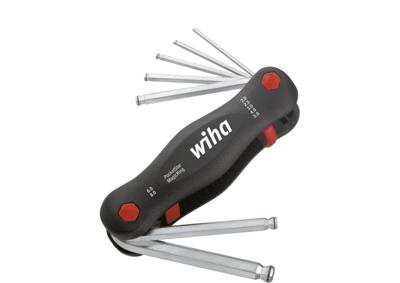 Wiha Inbus Haakse schroevendraaierset 2 mm, 2.5 mm, 3 mm, 4 mm, 5 mm, 6 mm, 8 mm 7-delig Wiha Inbus Haakse schroevendraaierset 2 mm, 2.5 mm, 3 mm, 4 mm, 5 mm, 6 mm, 8 mm 7-delig