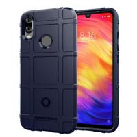 Volledige dekking schokbestendig TPU Case voor Xiaomi Redmi Note 7 (blauw) - thumbnail