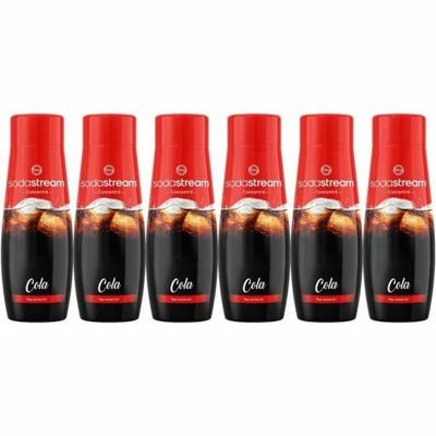 Set van 6 COLA SODASTREAM-concentraten - 440 ml