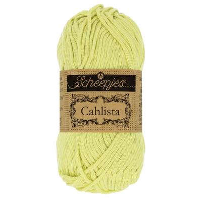 Scheepjes Cahlista 50g - 392 Lime Juice - Haakgaren / Breigaren
