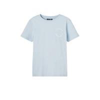 LMTD T-shirt Victor van biologisch katoen lichtblauw - thumbnail