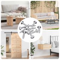 Zelftappende Nagel 12 pcs Verzinkt 4 x 20 mm Staal - thumbnail