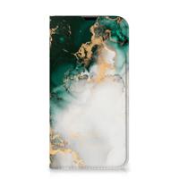 Standcase voor iPhone 13 Pro Marmer Groen - thumbnail