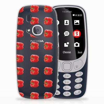 Nokia 3310 (2017) Siliconen Case Paprika Red Nokia 3310 (2017) Siliconen Case Paprika Red