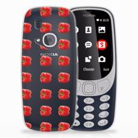 Nokia 3310 (2017) Siliconen Case Paprika Red - thumbnail