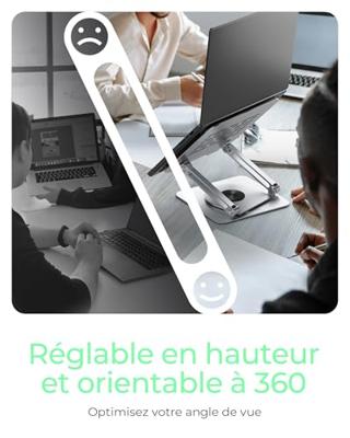 ICY BOX IB-NH300-R Laptopstandaard Zilver 43,2 cm (17 )