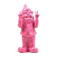 Stoobz kabouter peace fuchsia 31cm - thumbnail
