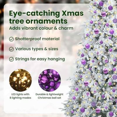 VidaXL Kunstmatige inklapbare kerstboom wit 180 cm pe en pvc