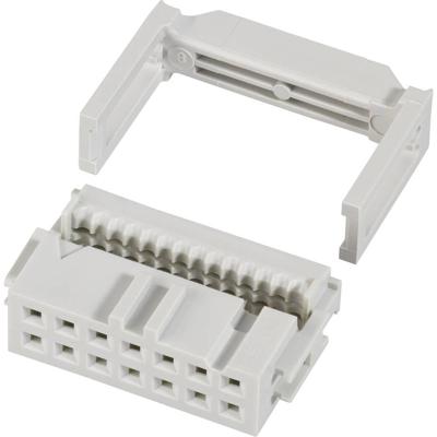 FCI 71600-010LF Pinconnector Met trekonlasting Rastermaat: 2.54 mm Totaal aantal polen: 10 Aantal rijen: 2 1 stuk(s)
