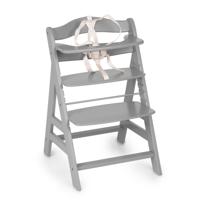 HAUCK Alpha + Houten Kinderstoel voor Baby / Grijs - thumbnail