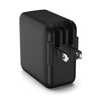 Ansmann USB Reisstekker VS/VK/EU Zwart - thumbnail