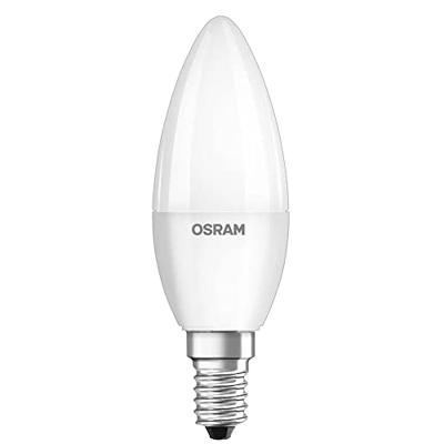 OSRAM HOMELIGHTING 4058075819474 LED-lamp Energielabel F (A - G) E14 Kaars 4.9 W = 40 W Warmwit (Ø x l) 35 mm x 103 mm 4 stuk(s)