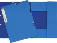 Exacompta elastomap Forever koningsblauw/donkerblauw - thumbnail