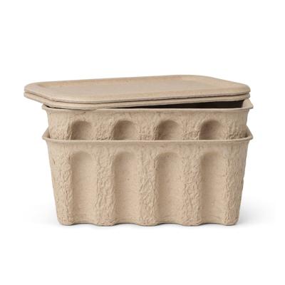 ferm LIVING Paper Pulp Opbergdoos S - Set van 2