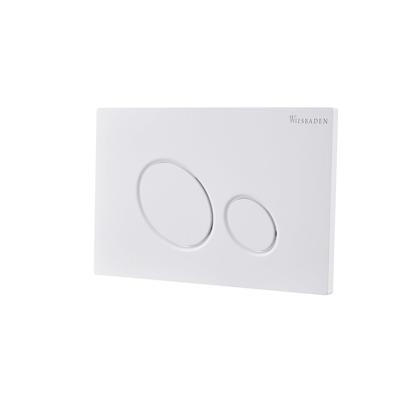 Drukplaat Voor Inbouwreservoir BWS X10 Glans Wit Drukplaat Voor Inbouwreservoir BWS X10 Glans Wit