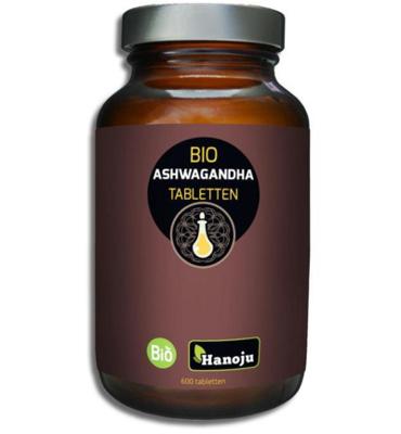 Hanoju Ashwagandha organic 500mg 600 Tabletten