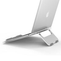 Universele opvouwbare Aluminium Desktop Houder Standaard voor MacBook Samsung Sony Lenovo en andere 17 inch of kleinere laptopsnovo en andere 17 in - thumbnail