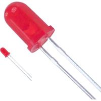 Lite-On LTL-4213 Bedrade LED Rood Rond 5 mm 3.7 mcd 36 ° 15 mA 2.1 V - thumbnail