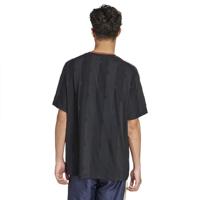 Heren-T-Shirt met Korte Mouwen Adidas House Of Tiro Jacquard Jersey Zwart - Maat: M - thumbnail