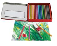 Faber Castell fc-110916 kleurpotlood jumbo grip etui met 16 stuks - thumbnail