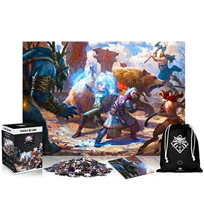 The Witcher Puzzle - Geralt & Triss (1000 pieces) The Witcher Puzzle - Geralt & Triss (1000 pieces)