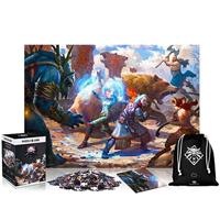 The Witcher Puzzle - Geralt & Triss (1000 pieces) - thumbnail