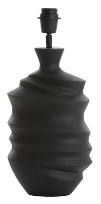 Light & Living Tafellamp 'Sharon' 41cm, kleur Mat Zwart (excl. kap)