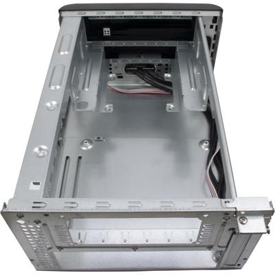 Inter-Tech MI-008 ITX PC-behuizing Zwart