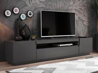 Tv-meubel EASTER 3 deuren mat grijs - thumbnail