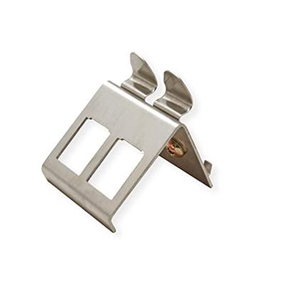 ROLINE DIN-rail adapter, leeg, voor 2 keystones