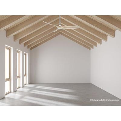 CasaFan ECO AIRSCREW 152 MW-NT Plafondventilator 28 W (Ø x h) 1520 mm x 275 mm Wit (mat) Met afstandsbediening, Met wintermodus