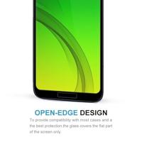 9u 9D volledig scherm getemperd glas screen protector voor Motorola Moto G7 Power (zwart) - thumbnail