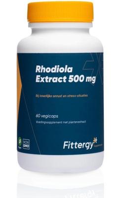 Fittergy Rhodiola Extract 500mg Capsules